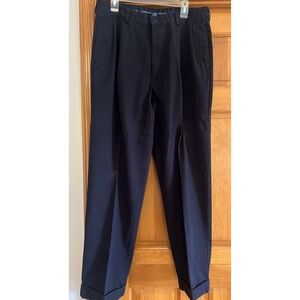 Polo Ralph Lauren Men's Pleated Chino Pants 36x32 Black